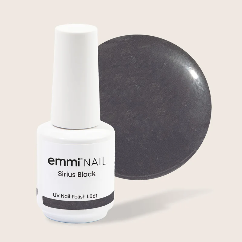 emmi Shellac UV-Lack Sirius Black 15ml | L061