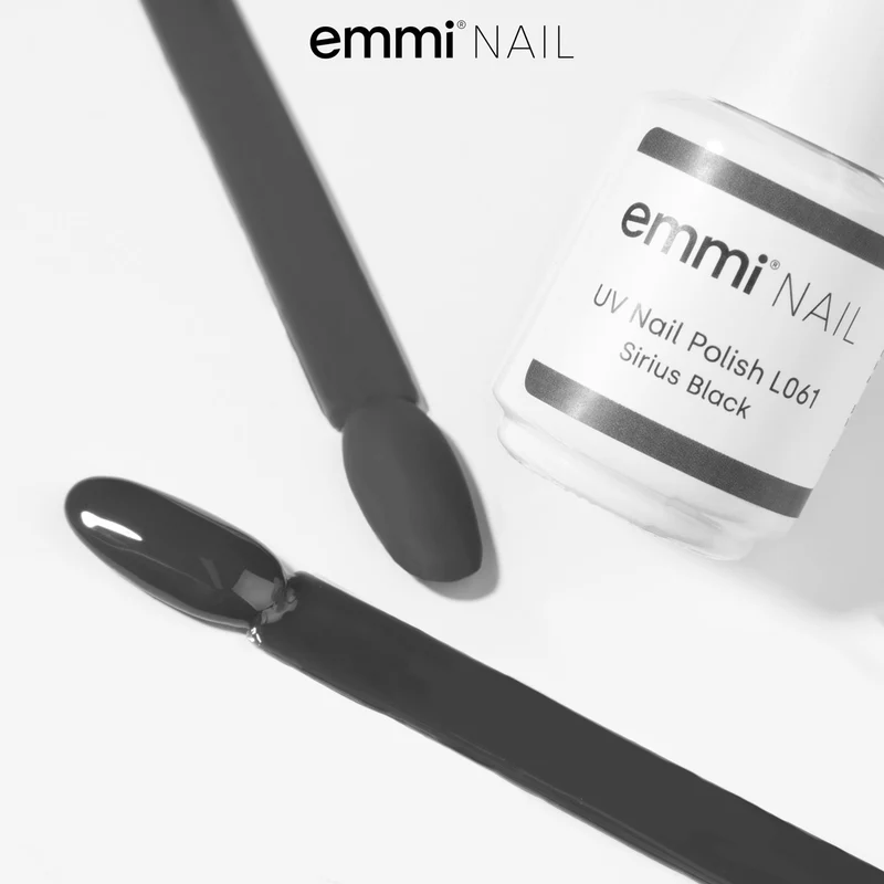 emmi Shellac UV-Lack Sirius Black 15ml | L061