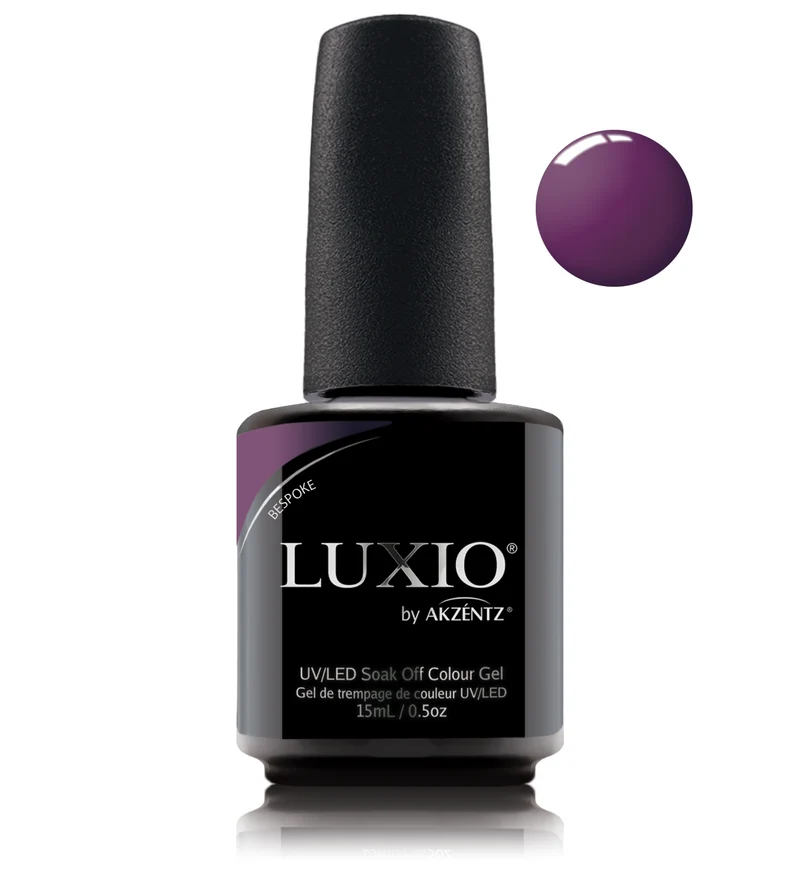 Luxio Bespoke Purple Gel nail polish