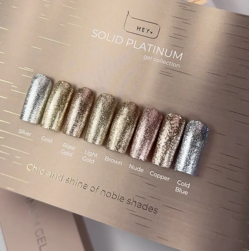 COLD BLUE - Solid Platinum Art Gel 5g HEYLOVE