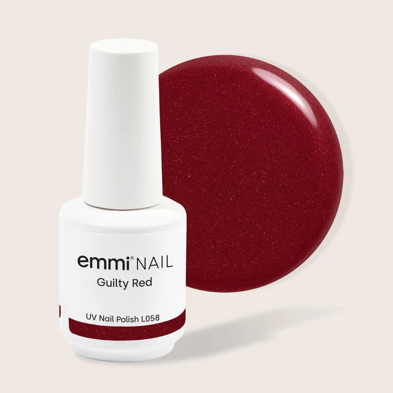 emmi Shellac UV-Lack Guilty Red 15ml | L058