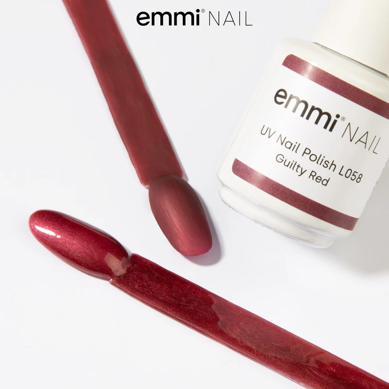emmi Shellac UV-Lack Guilty Red 15ml | L058