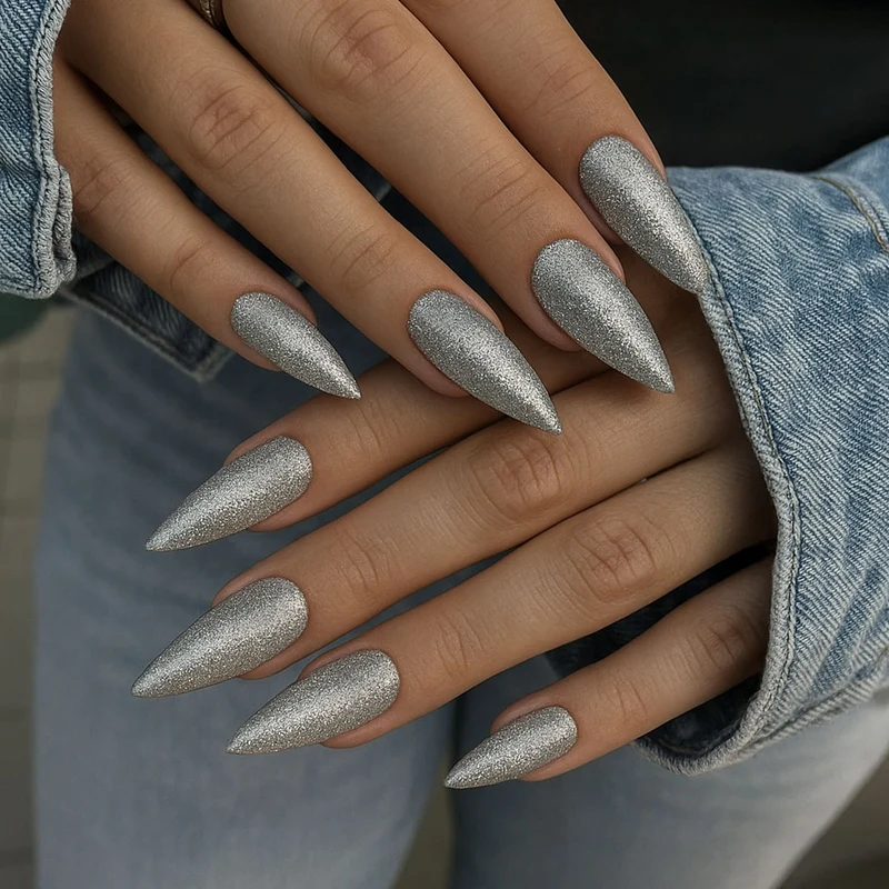 Farbgel Sparkling Silver 5ml | F146