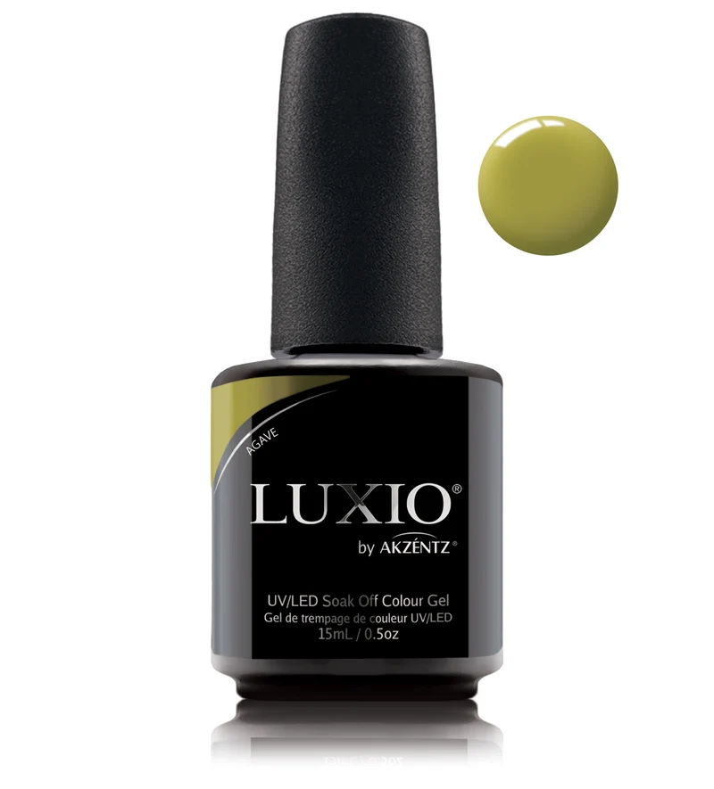 Luxio Agave Green gel nail polish