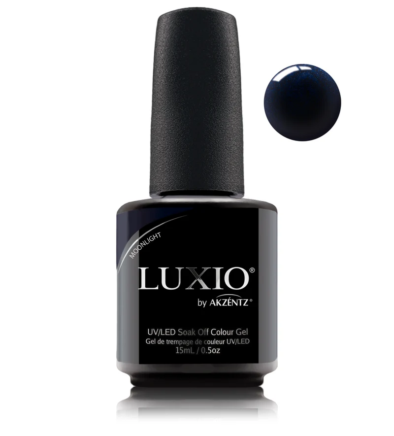 Luxio Moonlight Blue gel nail polish