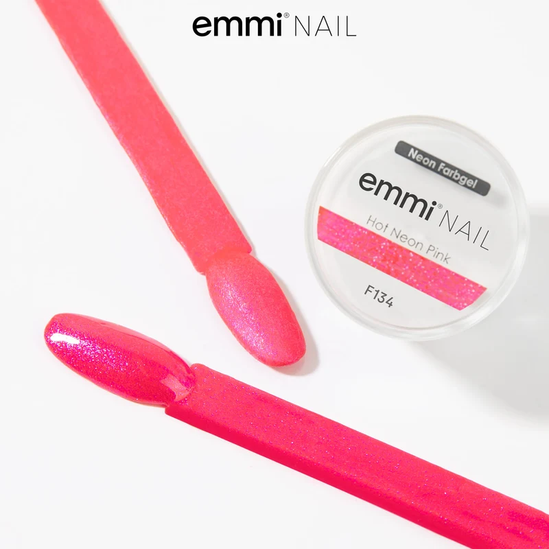 Farbgel Hot Neon Pink 5ml | F134