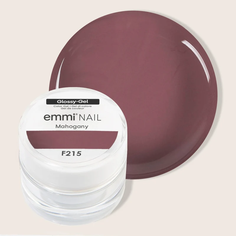 Glossy Farbgel Mahogany 5ml | F215