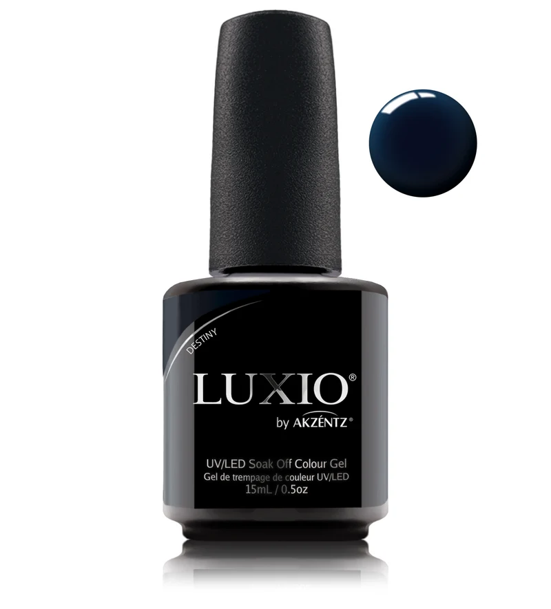 Luxio Destiny Navy Blue Gel nail polish