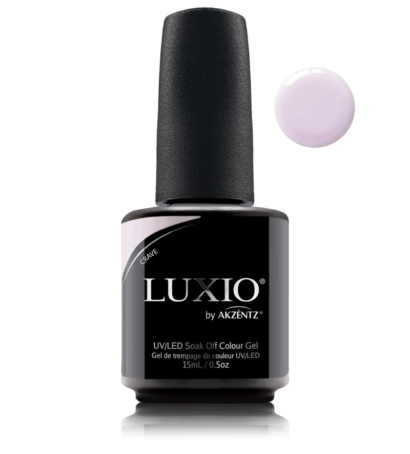 Luxio Crave Cool Pink Gel nail polish
