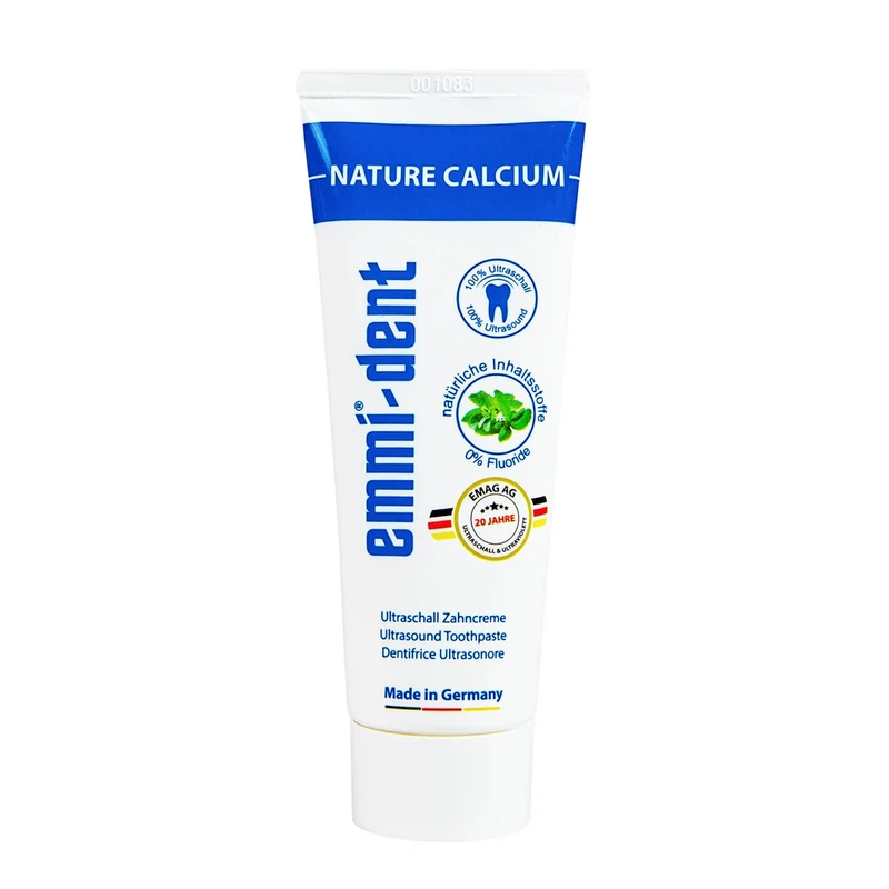 emmi-Dent Ultraschall-Zahncreme nature Calcium 75ml