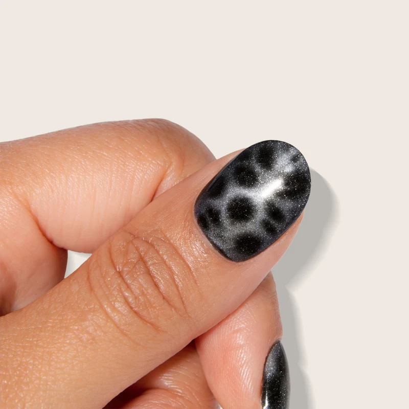 Cat-Eye Magnet Pen - Flower & Stripes