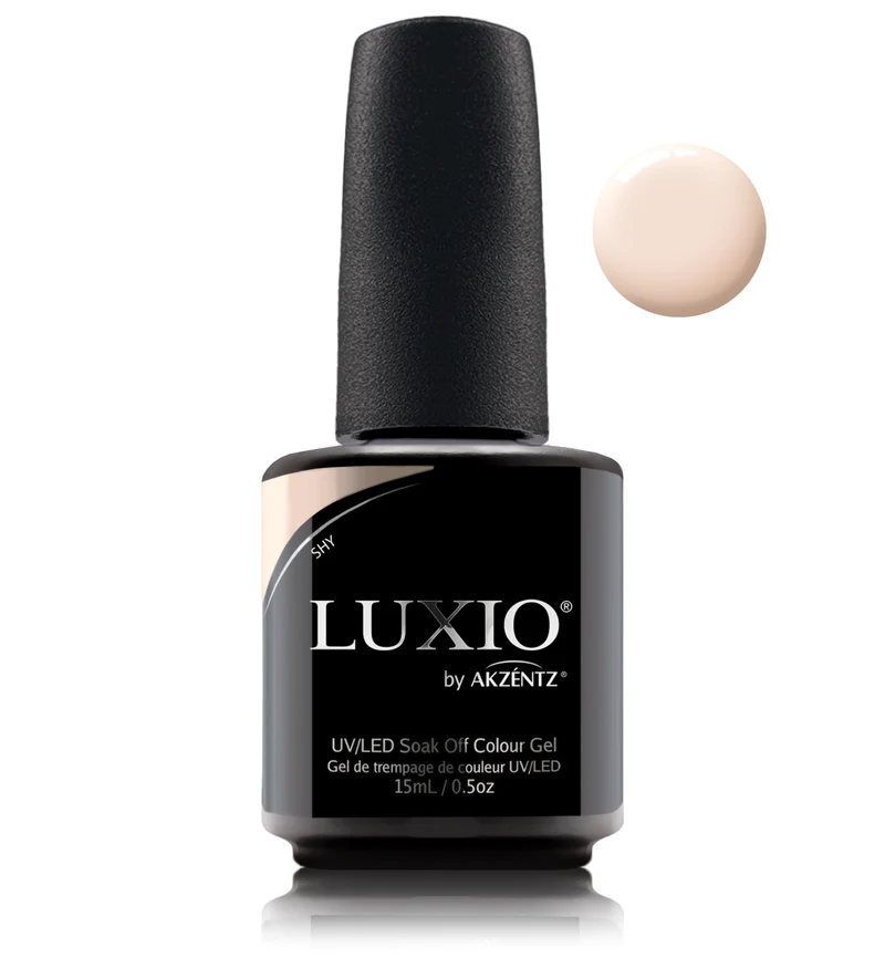 Luxio Shy Beige Gel nail polish