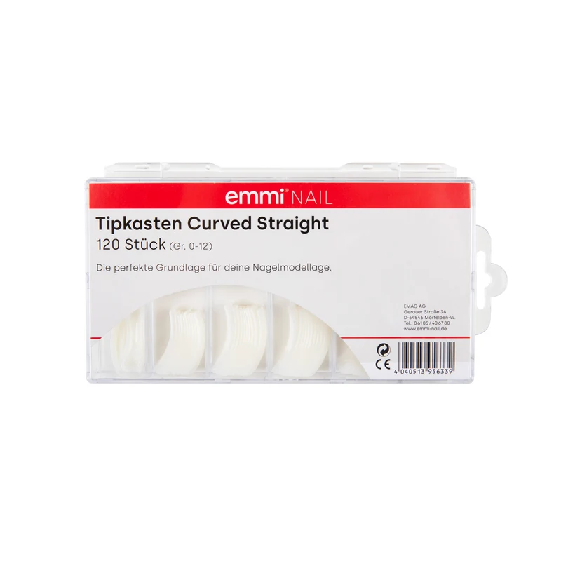 Tipkasten "Curved Straight" 100St.