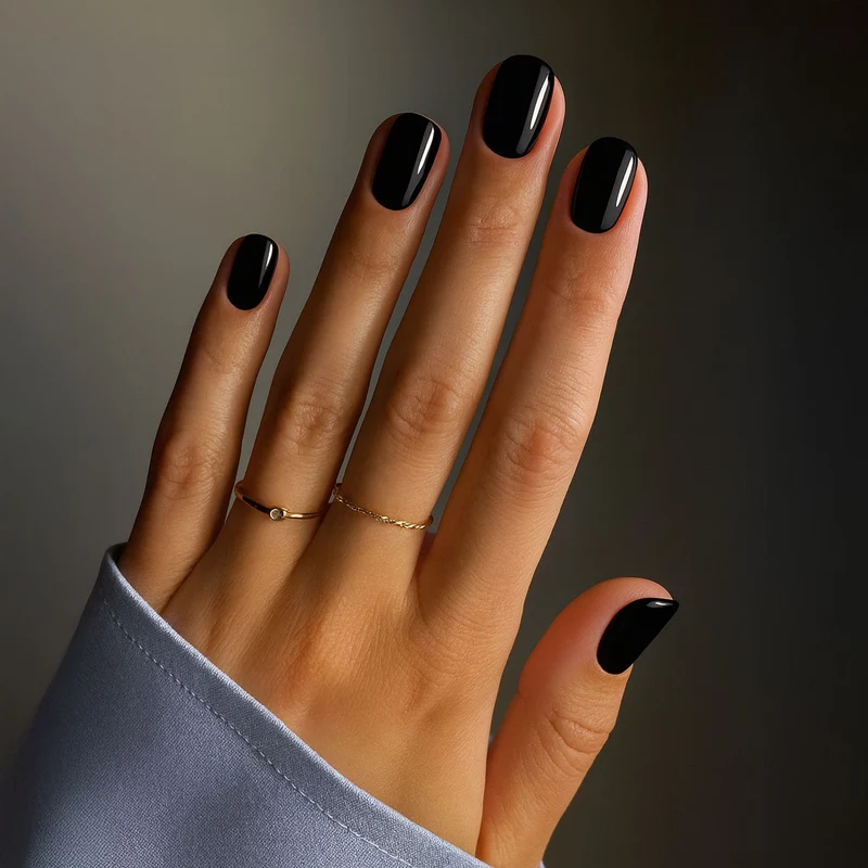 3-in-1 UV-Nagellack Quickie Black 7,5ml | L014