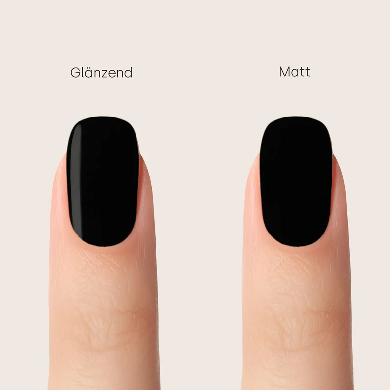 3-in-1 UV-Nagellack Quickie Black 7,5ml | L014