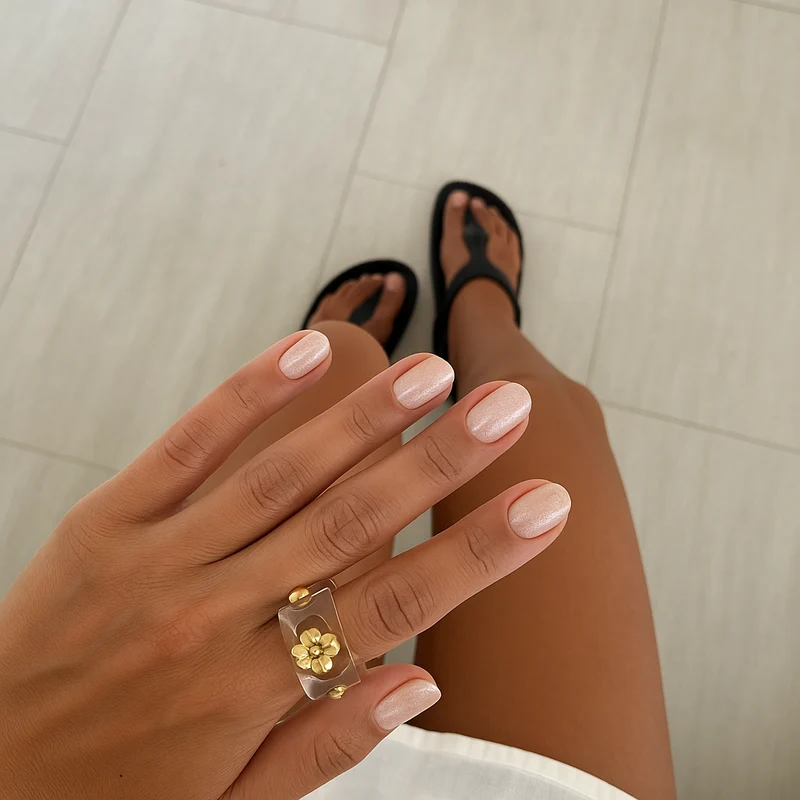 Farbgel Nude glimmer 5ml | F019
