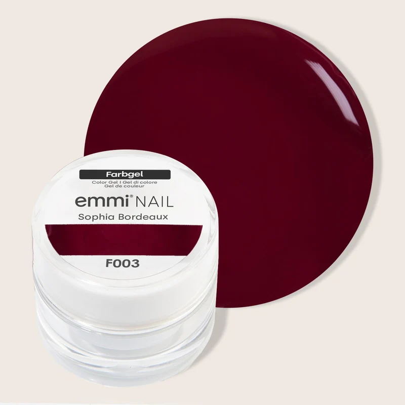 Farbgel Sophia Bordeaux 5ml | F003