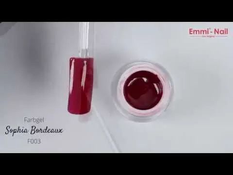 Farbgel Sophia Bordeaux 5ml | F003