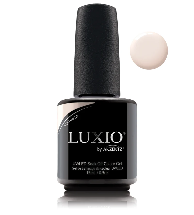 Luxio Sentiment Beige gel nail polish