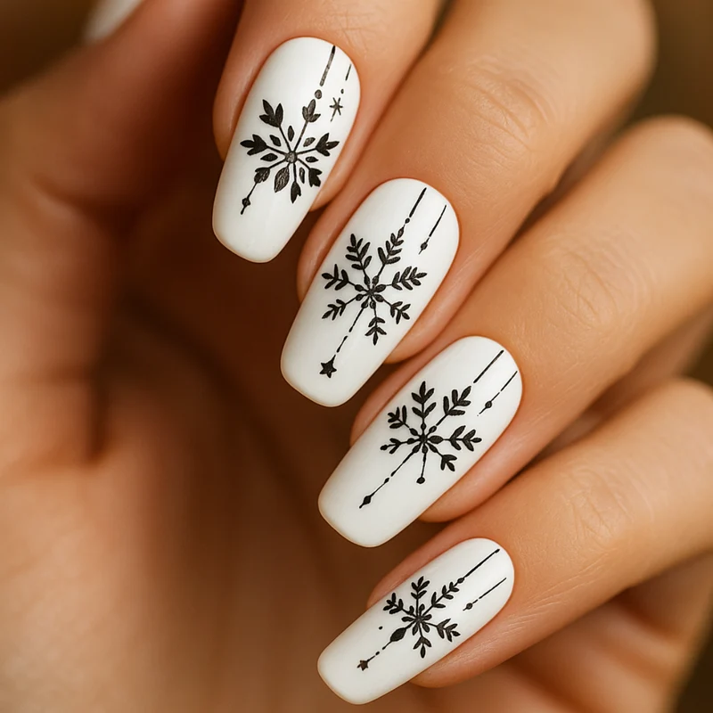 Watertattoo Snow Flakes