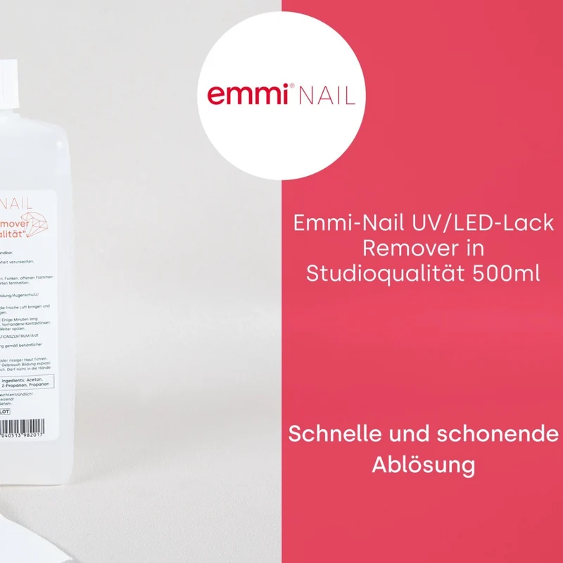 emmi Shellac UV-Lack Remover Studioqualität 500ml