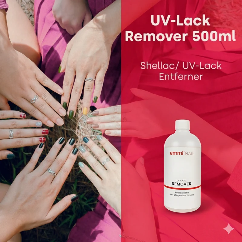 emmi Shellac UV-Lack Remover Studioqualität 500ml