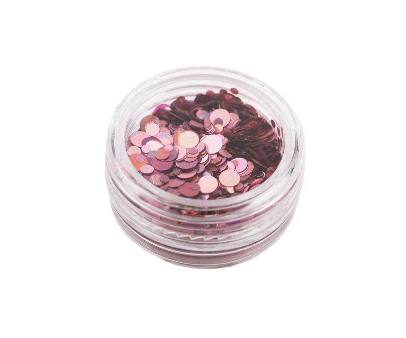 Paillettenmix rosa