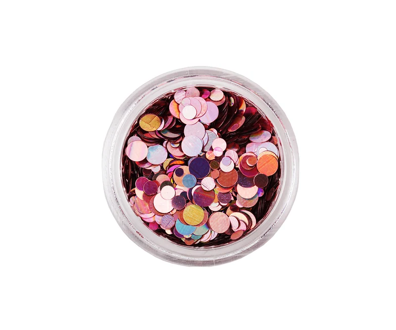 Paillettenmix rosa