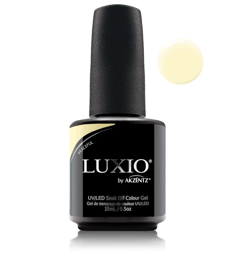 Luxio Peaceful Pastel Yellow Gel nail polish 117