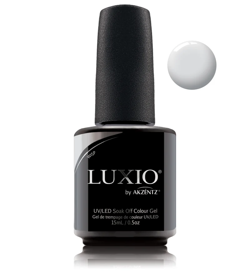Luxio Wisp Light Airy Shade of Grey Gel nail polish