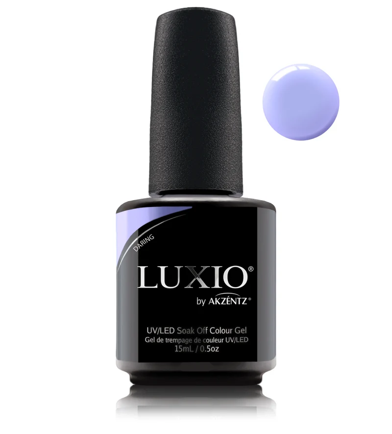 Luxio Daring Purple gel nail polish