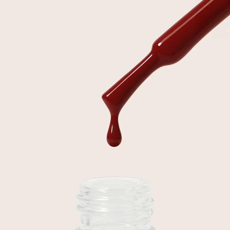 3-in-1 UV-Nagellack Quickie Dark Red 7,5ml | L021