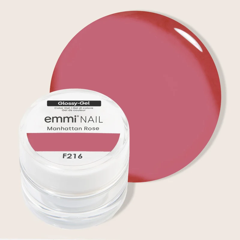 Glossy Farbgel Manhattan Rose 5ml | F216
