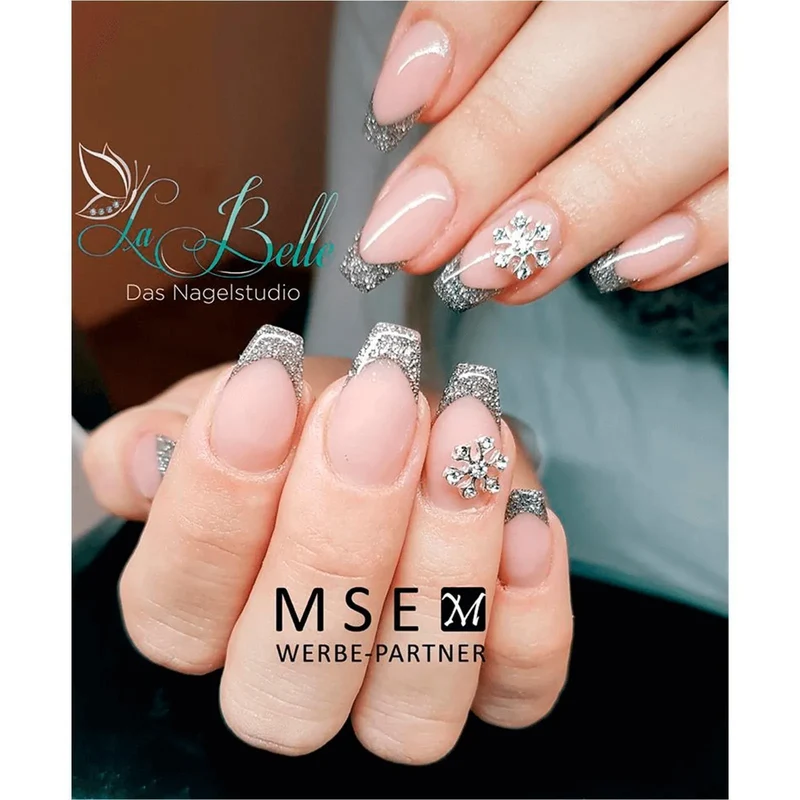#736 Premium-GLITTER Gel 5ml Graubraun