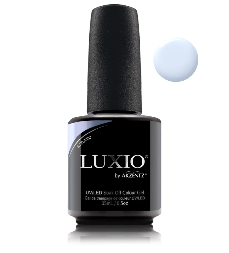 Luxio Azzurro Blue gel nail polish