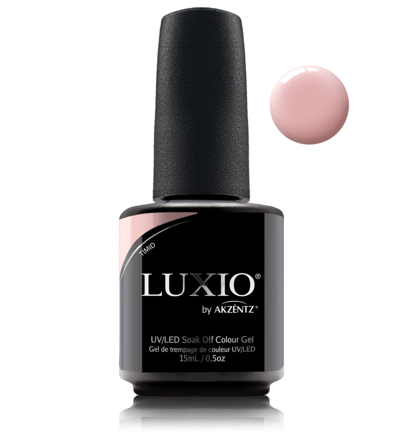 Luxio Timid (Sheer) Pink gel nail polish 224