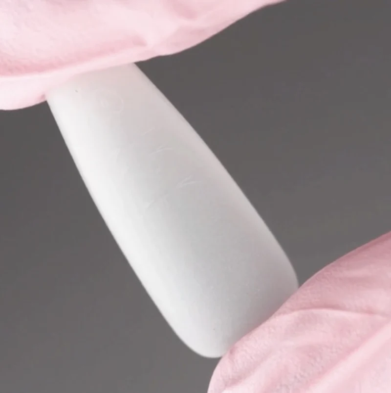 BALERINA WHITE - EASY GEL TIPS (soft gel tips) 360stk ECLAIR