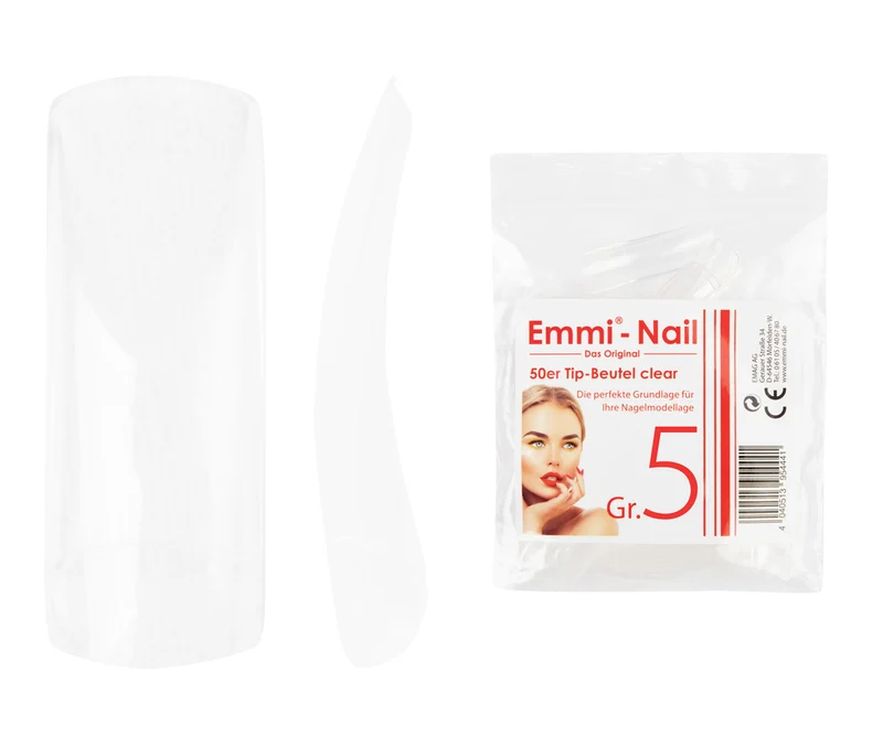 Tip-Beutel Clear 50St., Gr. 5