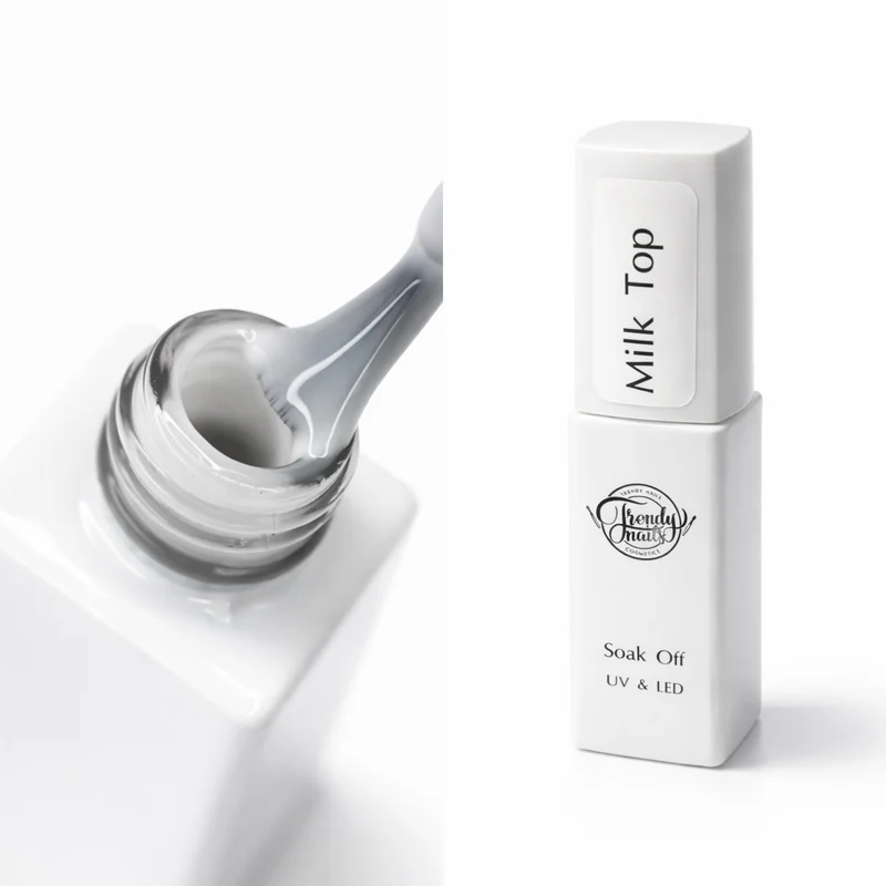 Milk Top Coat NO WIPE 8ml/15ml von Trendy Nails TPO-Free