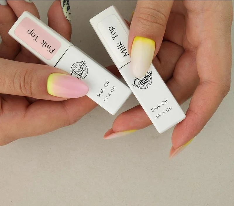 Milk Top Coat NO WIPE 8ml/15ml von Trendy Nails TPO-Free