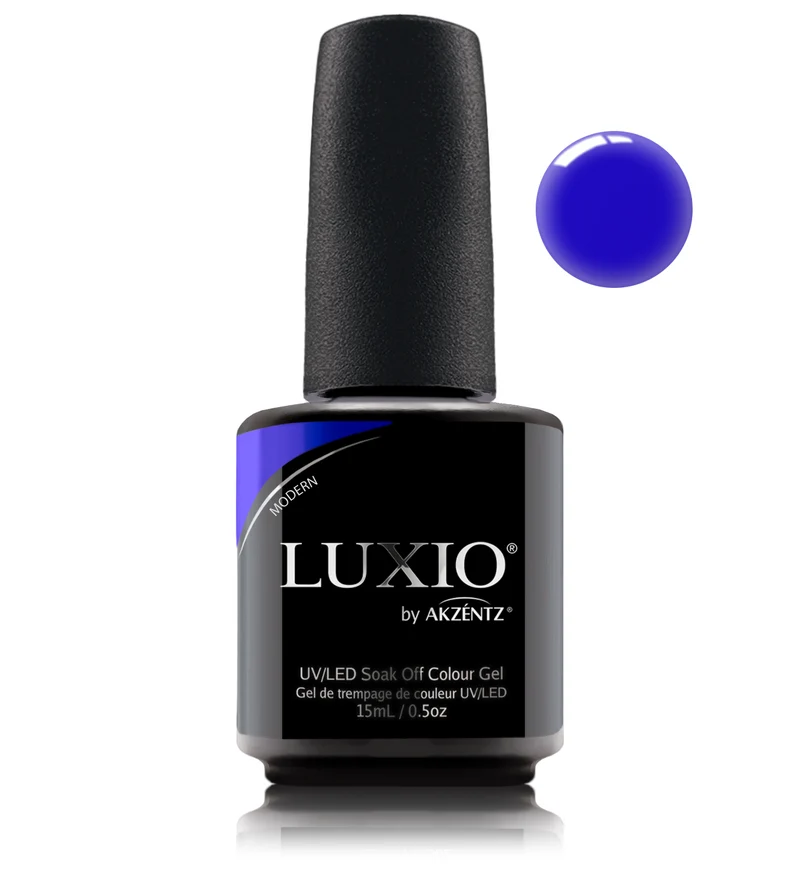 Luxio Modern Blue gel nail polish