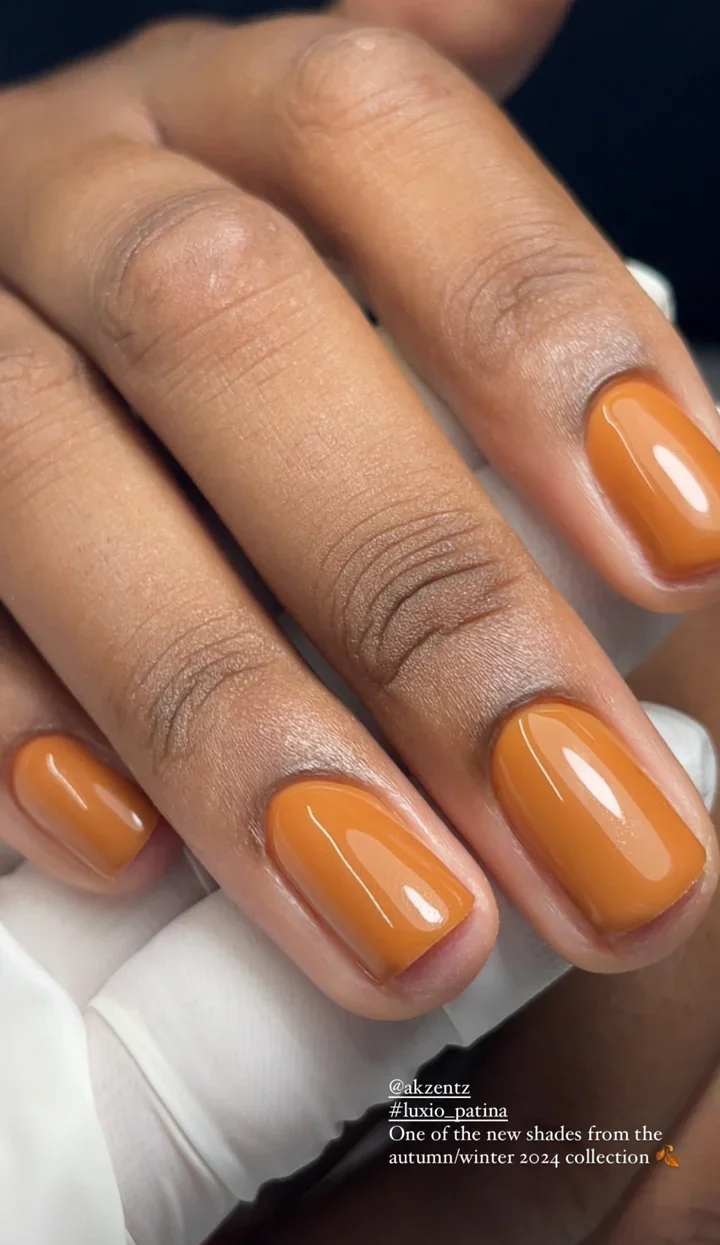 Luxio Patina Warm Brown Gel nail polish