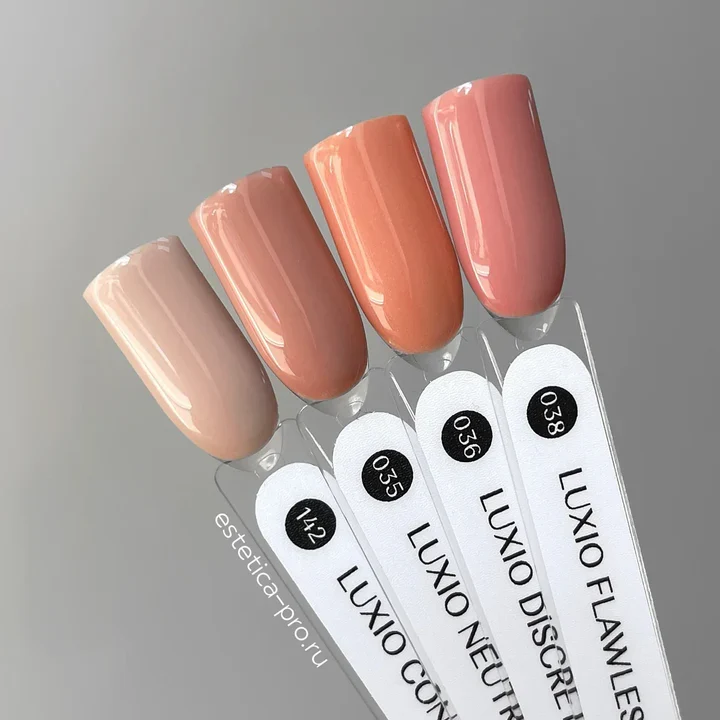 Luxio Neutral Beige Gel nail polish