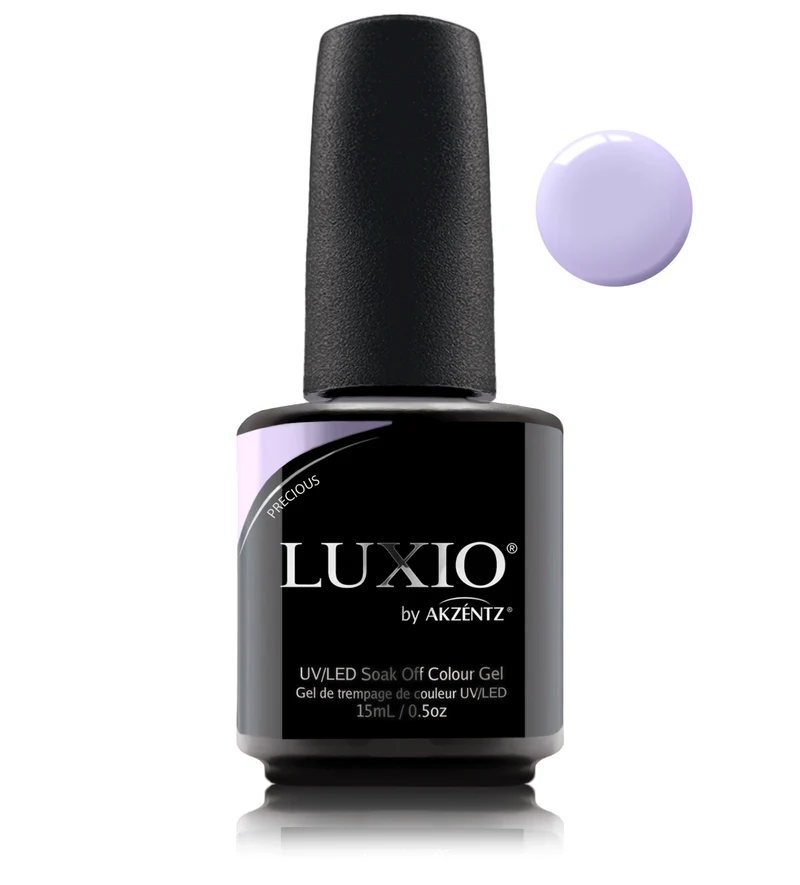 Luxio Precious Lavendar purple gel nail polish