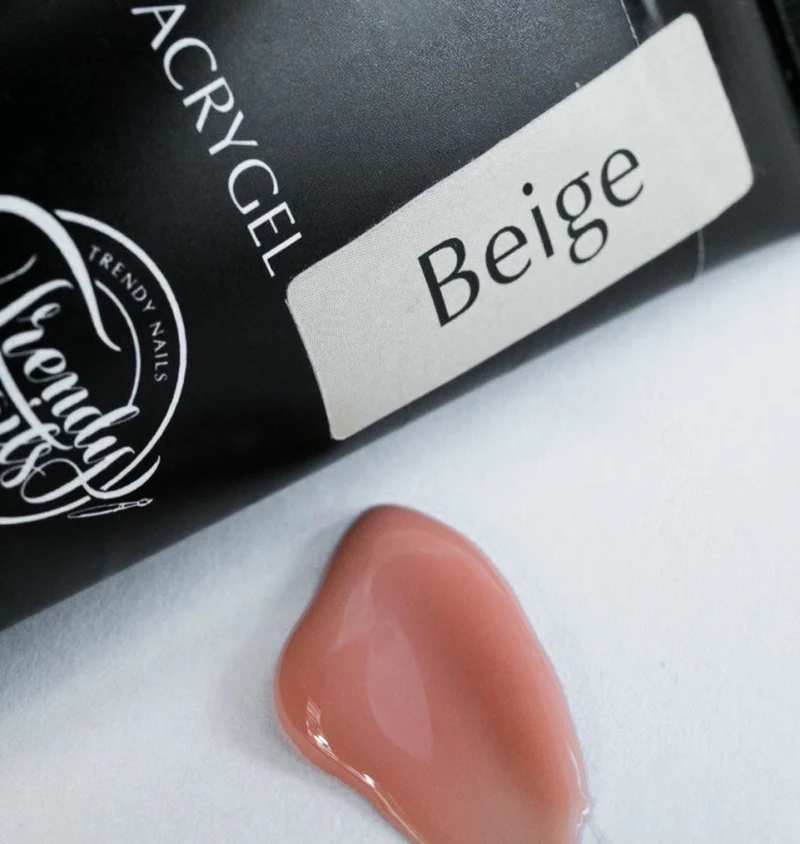 Polygel Acrylgel 'Beige' 30ml bis 60ml von Trendy Nails TPO-Free