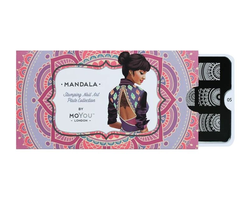 MoYou-London Stamping Schablone Mandala 05
