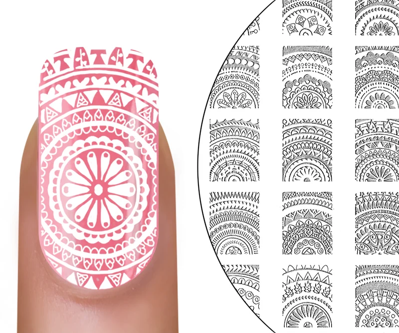MoYou-London Stamping Schablone Mandala 05