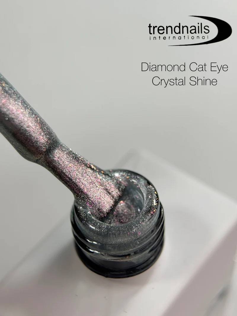 Diamond Cat Eye Gel Polish Crystal Shine 12ml von Trendnails TPO-Free