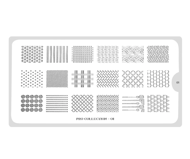 MoYou-London Stamping Schablone Pro 01