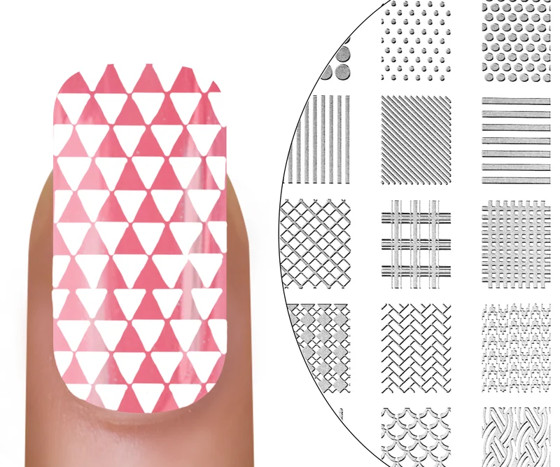 MoYou-London Stamping Schablone Pro 01
